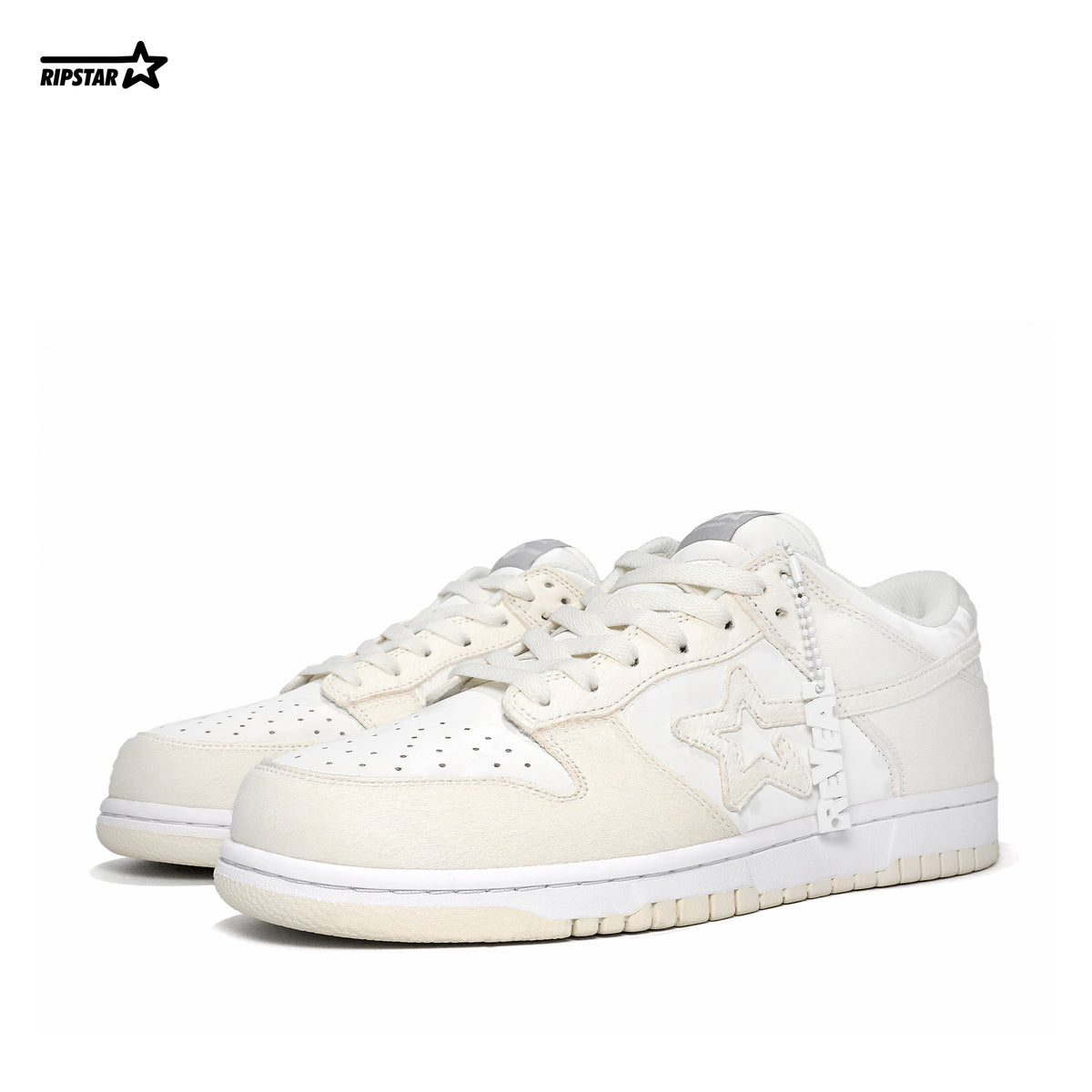 SKBD Dunk Low Sneakers - Polar White