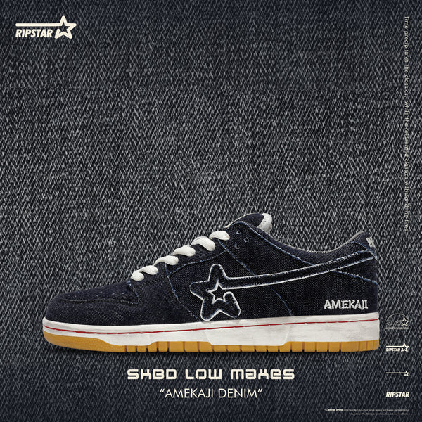 RIPSTAR SKBD Low Maxes Amekaji Denim main 1