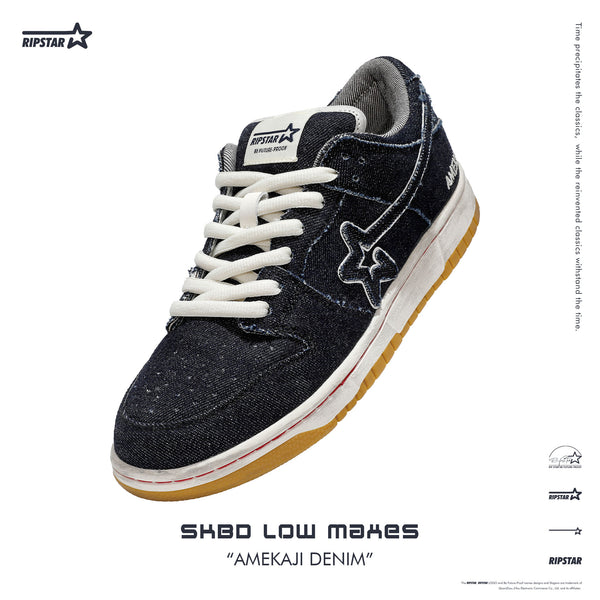 RIPSTAR SKBD Low Maxes Amekaji Denim main 3