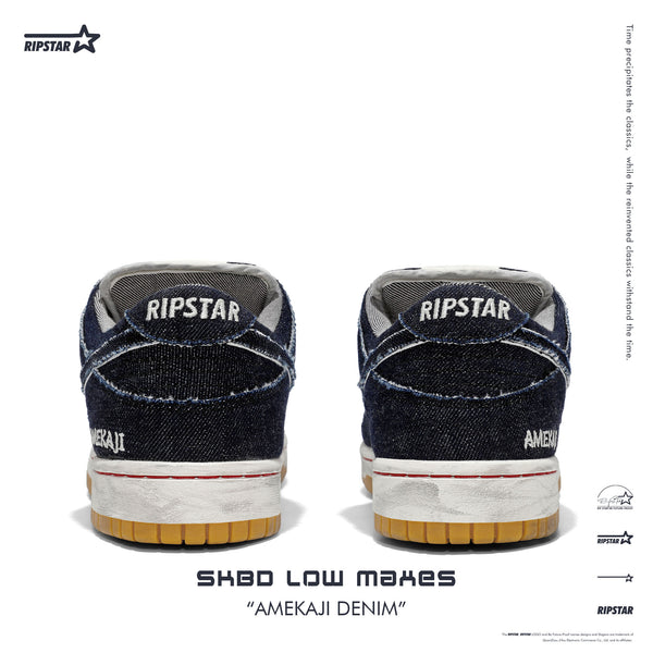 RIPSTAR SKBD Low Maxes Amekaji Denim main 5