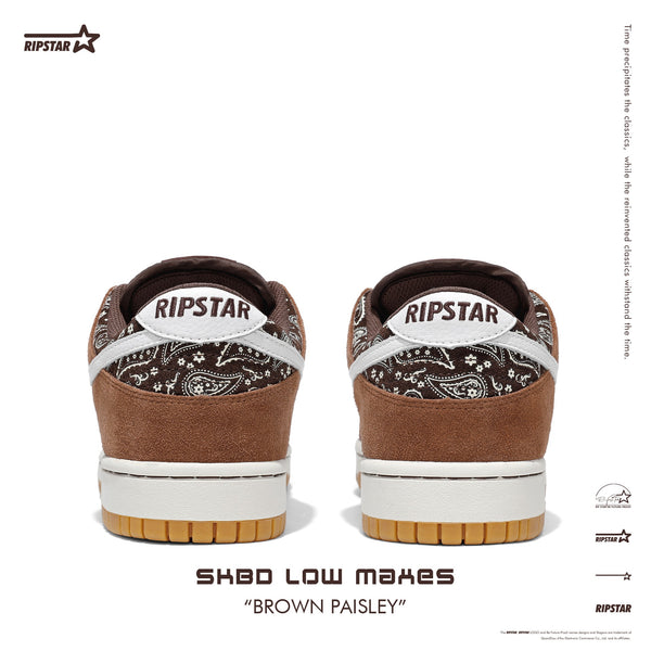 RIPSTAR SKBD Low Maxes Brown Paisley main 5