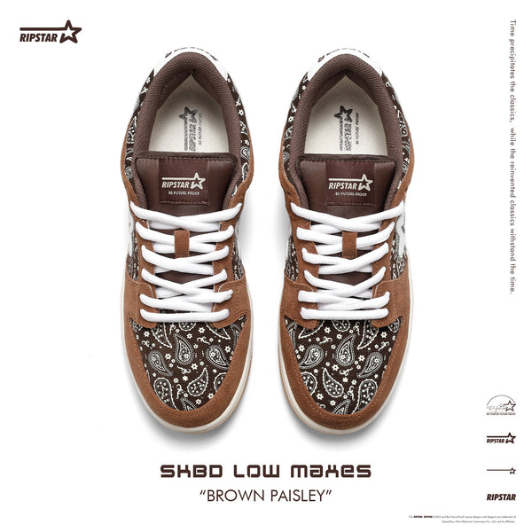 RIPSTAR SKBD Low Maxes Brown Paisley main 6