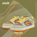 SKBD Dunk Low Sneakers in Cow leather and Cow Leather Women's and Men's Shoes SL002W/M